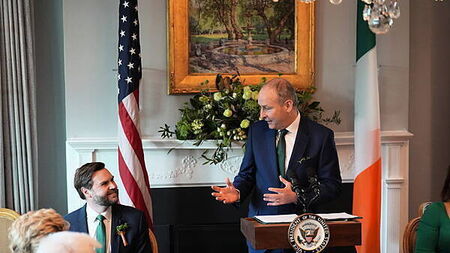 Taoiseach praises Trump’s progress on brokering peace ahead of meeting