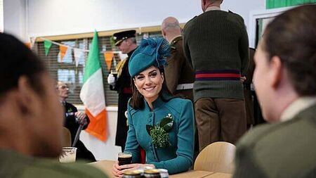 Kate to make solo St Patrick’s Day appearance with Irish Guards
