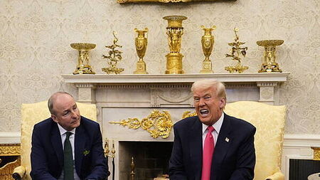 Taoiseach says criticism of his Oval Office housing comments ‘over the top’