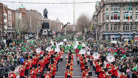 Met Éireann forecasting a largely dry St Patrick's Day