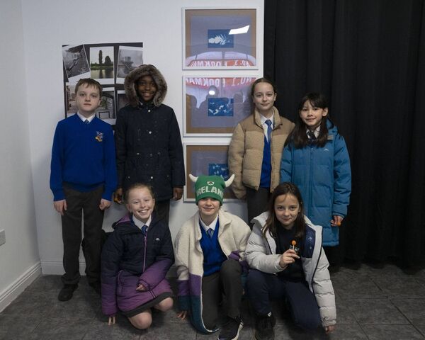 Harry, Trinity, Arianna, Lilianna, Caoimhe, Mia and Brooke with photographs they did with Brian Cregan Harry, Trinity, Arianna, Lilianna, Caoimhe, Mia and Brooke with photographs they did with Brian Cregan
