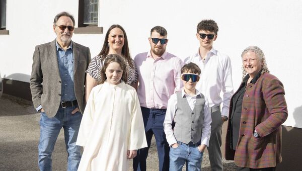 Zoe Dalton and family