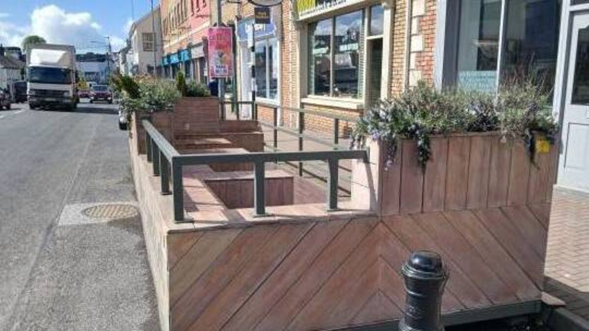 Let's save the last parklet in Naas for the kids, say council