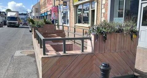 Let's save the last parklet in Naas for the kids, say council