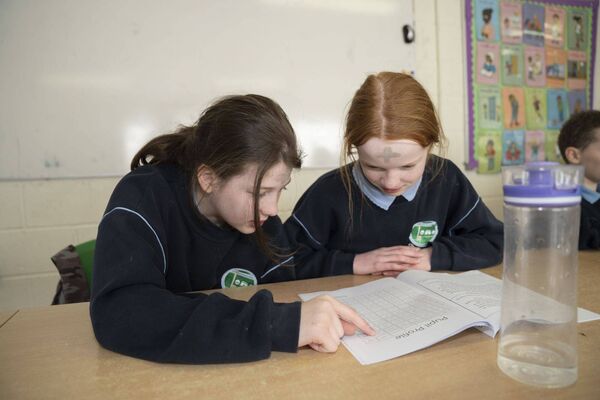 Corra and Ciara check the pages
