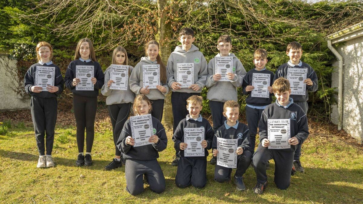 Kildare pupils produce their own Nationalist newspaper!