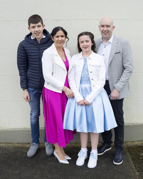 Aoife McDermott and family
