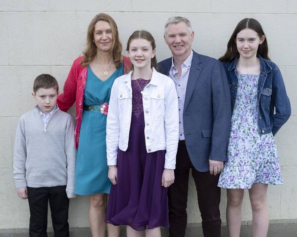 Ella Moore and family