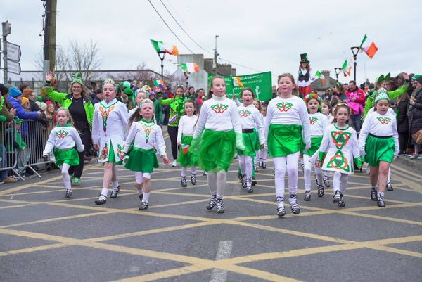 Dancers from Farrell Caffrey School of Irish Dance