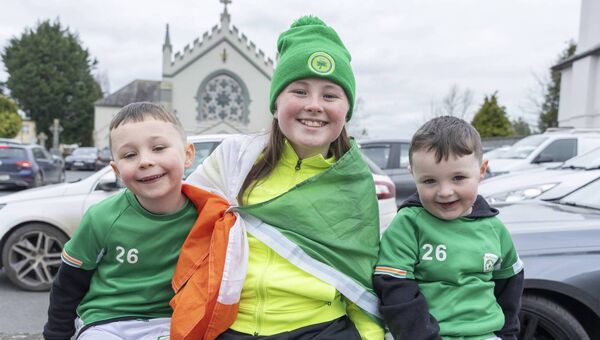 Finn Byrne, Karlie Nolan and Davin Byrne