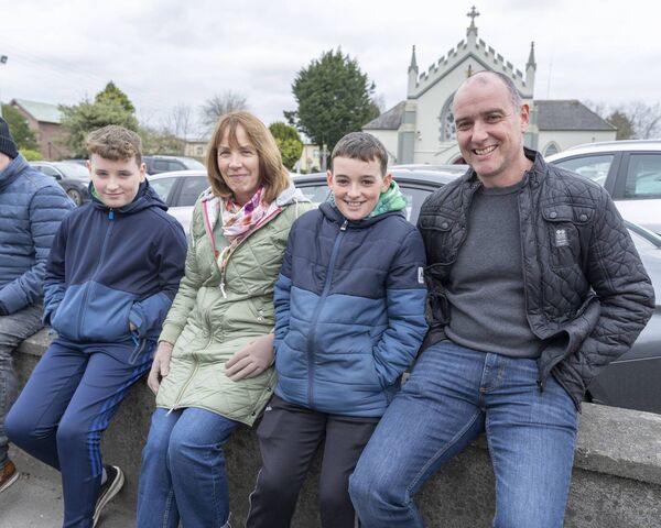 Tadhg, Lily Whelan, Fionn and David Harmon