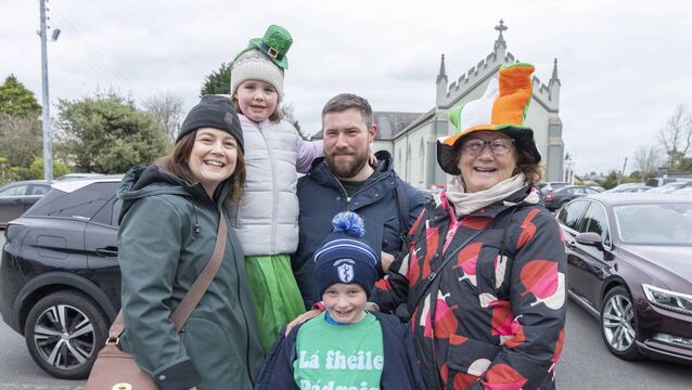 <p>Lisa, Izzy, Cathal and Jack Keane and Madeline Fennelly 	Photos: Aisling Hyland</p>