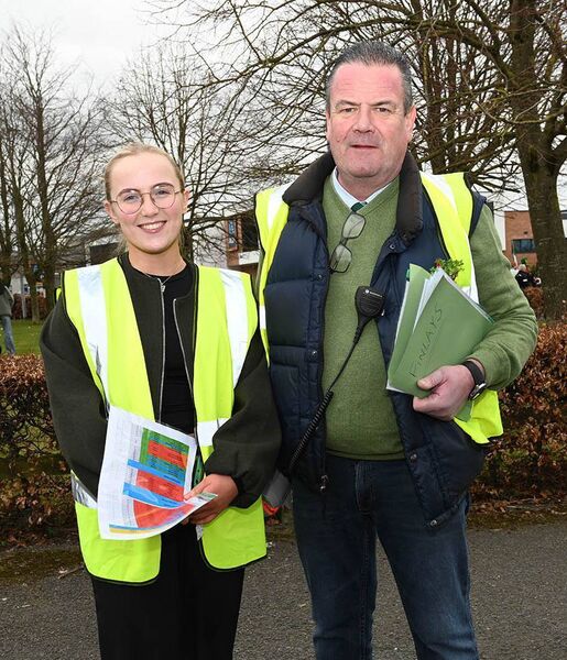 Catie and Carl Murphy  parade organising committee) 