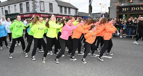Thousands turn for out St Patrick’s Parade in Newbridge