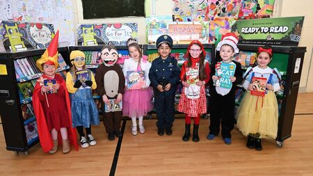 Nurney school celebrates World Book Day