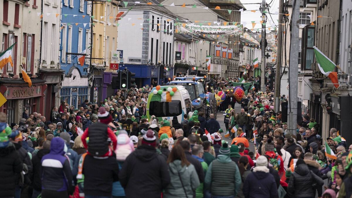 Athy puts on best Patrick’s parade yet