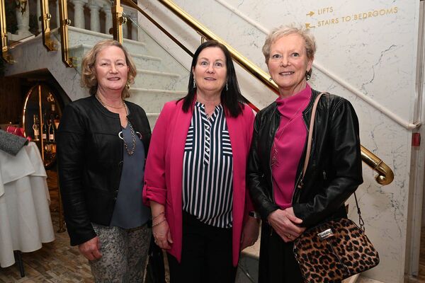 Sisters Marie, Deirdre and Nuala O'Connell