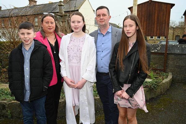 Nease Ryan with her family Nease Ryan with her family