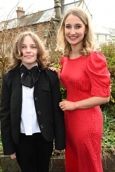 Kayla Foy and her teacher Laoise O'Connell Kayla Foy and her teacher Laoise O'Connell