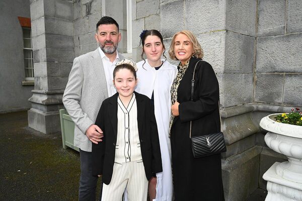 Hannah Murphy with her family Hannah Murphy with her family