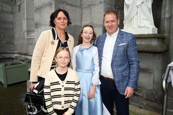 Zoe Kelly with her family Zoe Kelly with her family