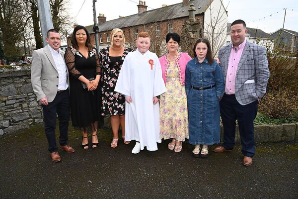 Jake Harrison with his family 
