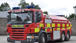 Firefighters battle vehicle blaze on M7