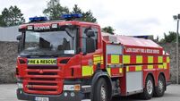 Firefighters battle vehicle blaze on M7