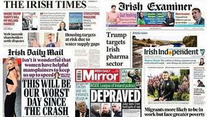 What the papers say: Friday's front pages What the papers say: Friday's front pages
