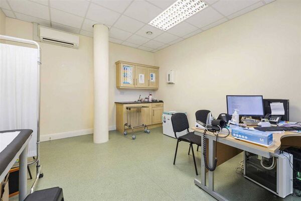 One of the offices in the medical centre