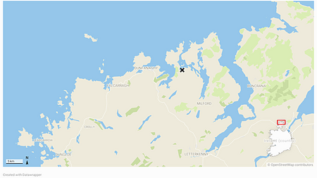 Man (70s) dies after single vehicle collision in Donegal