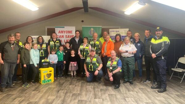 The rural South Kildare Community First Responders launch