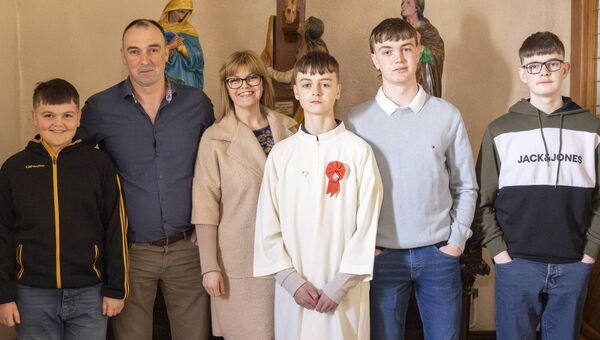 Tyler Keogh and family