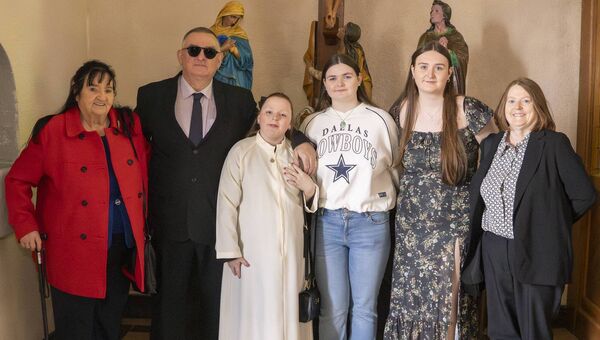 Jessica Lawlor and family