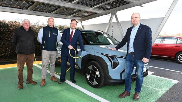 Kildare leisure facility leading the way with solar EV charger