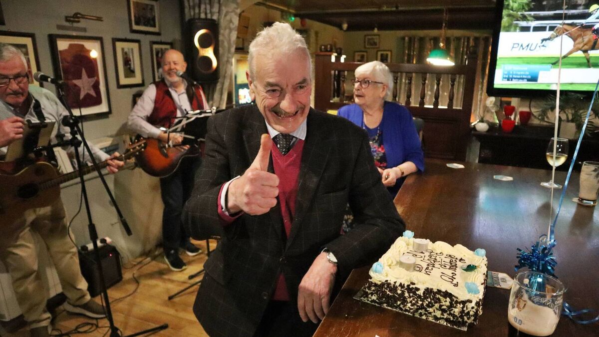 Retired Kildare farrier celebrates 70th birthday 