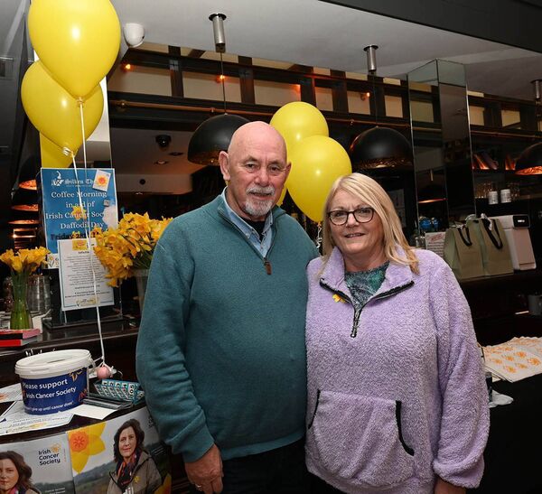 Daffodil Day in the Silken Thomas bar in Kildare town