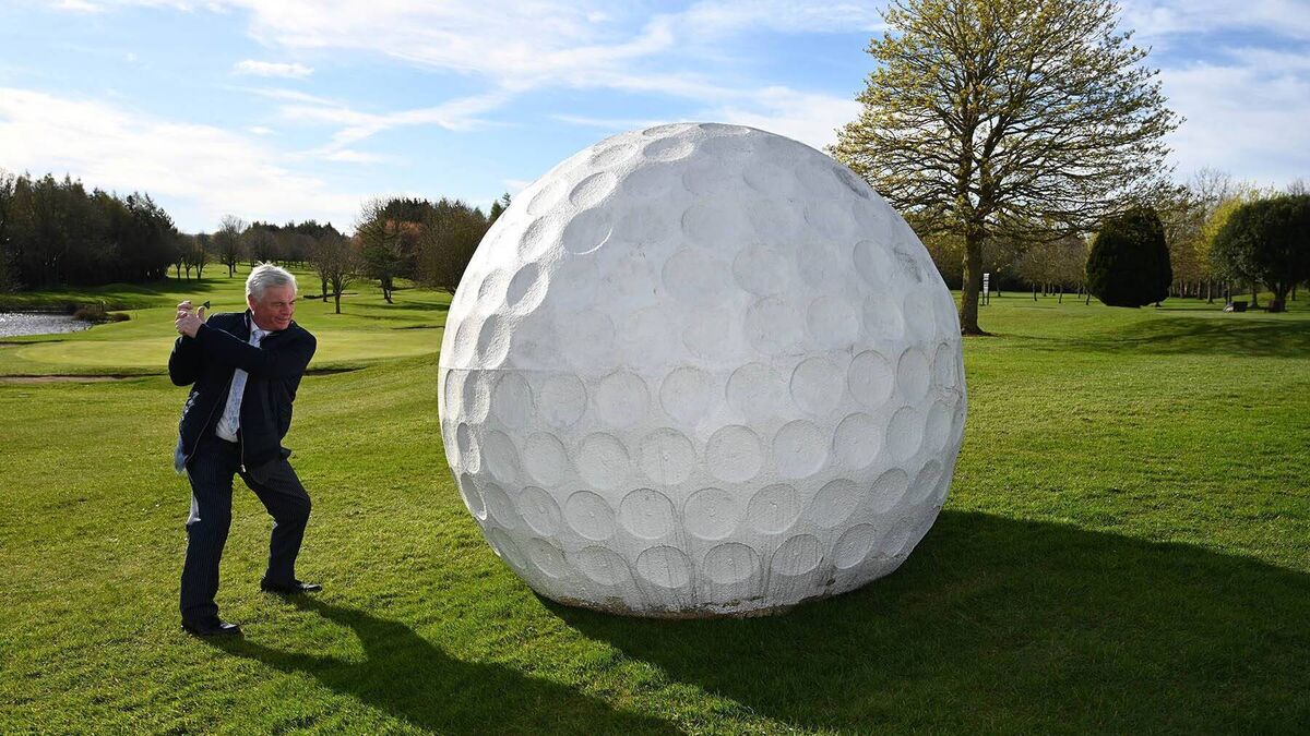 Thousand golf balls to be dropped on green in Kildare fundraiser 