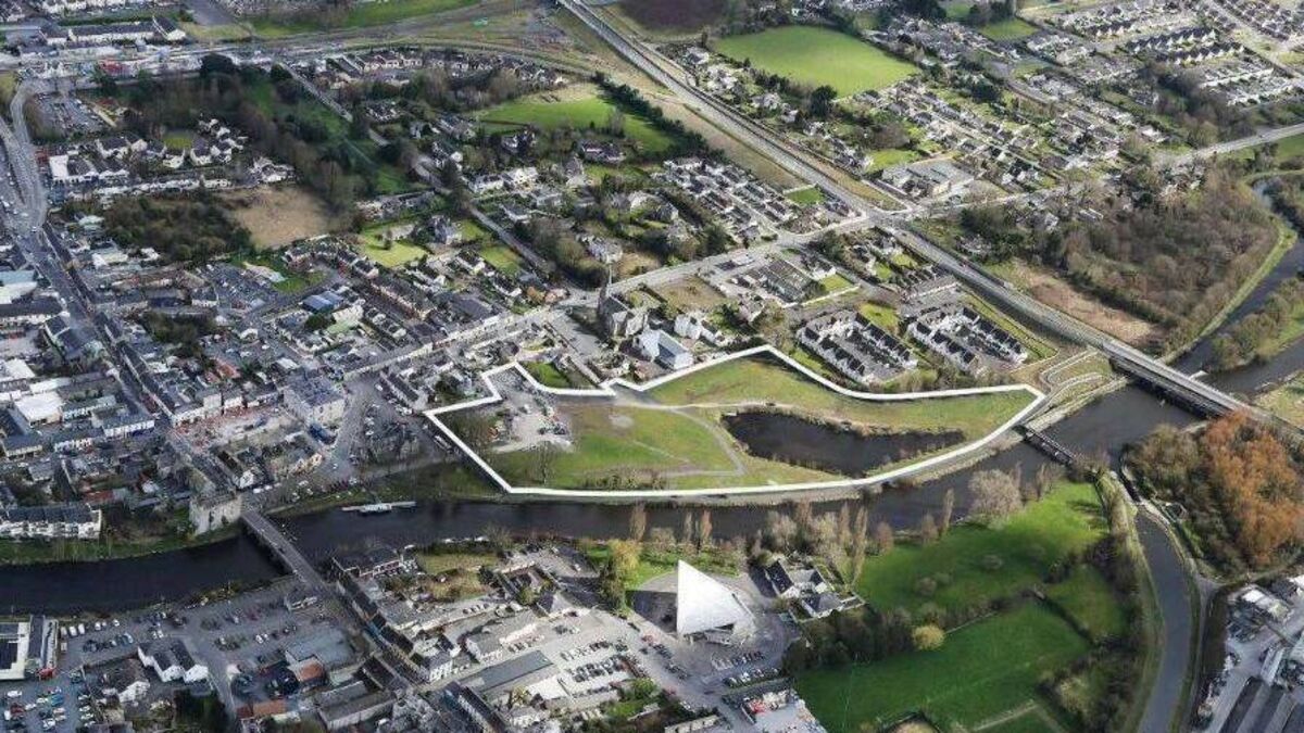 Eight acres in centre of Athy up for sale