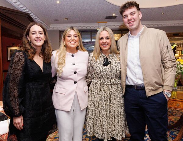 At Michael Carew’s retirement function Michelle Poulter, Eimear Donohoe, Ailbhe Ní Chuilinn and Cormac Dollard At Michael Carew’s retirement function Michelle Poulter, Eimear Donohoe, Ailbhe Ní Chuilinn and Cormac Dollard