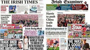 What the papers say: Monday's front pages