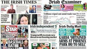 What the papers say: Tuesday's front pages