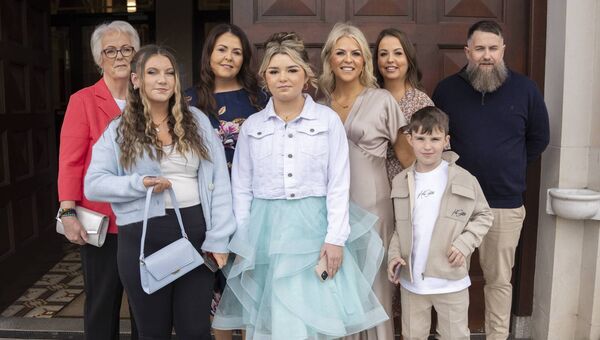 Ava Nolan and family