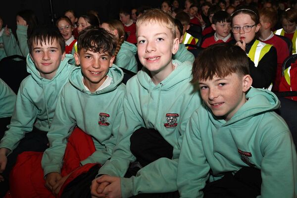 Chrildren from Gaelscoil Mhic Aodhe Chrildren from Gaelscoil Mhic Aodhe