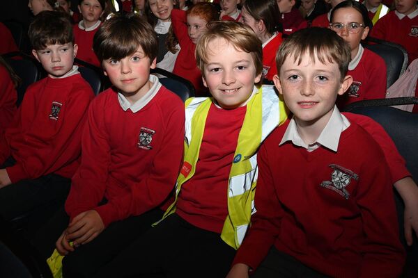 Chrildren from Gaelscoil Mhic Aodhe Chrildren from Gaelscoil Mhic Aodhe