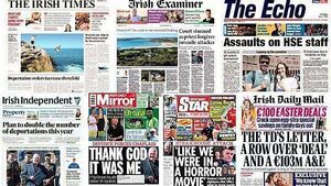 What the papers say: Friday's front pages What the papers say: Friday's front pages