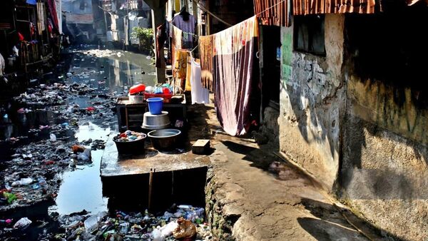This is the scene outside the home of one of the families supported by Maintain Hope in Mathare slum in Ngong This is the scene outside the home of one of the families supported by Maintain Hope in Mathare slum in Ngong