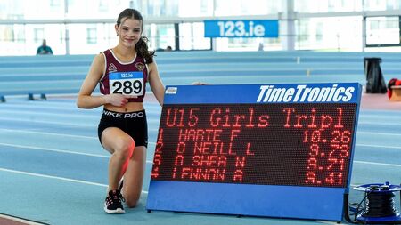 National record for Harte as Kildare secure three golds