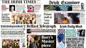 What the papers say: Monday's front pages