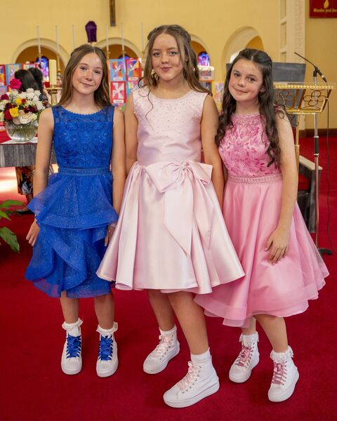 Ruby Walsh, Myla Foley and Lily Kelly